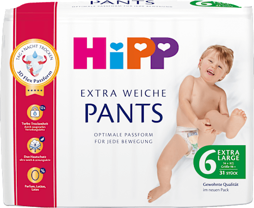 Baby Pants Gr. 6 (14+ kg), 31 St HiPP