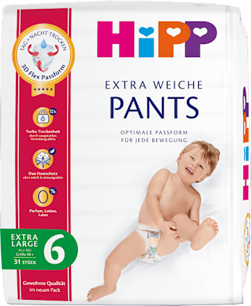 Baby Pants Gr. 6 (14+ kg), 31 St HiPP