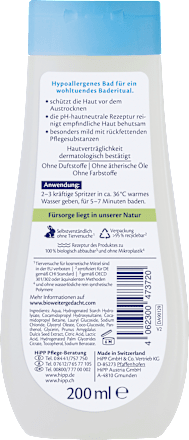 Baby Pflegebad hochverträglich, 200 ml
