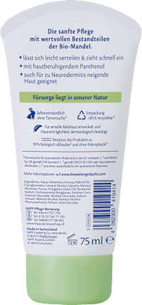 Baby Pflegecreme sensitiv, 75 ml