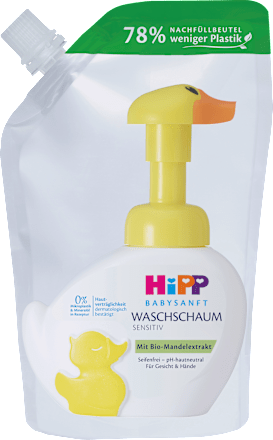 Baby Waschschaum sensitiv, Nachfüllpack, 250 ml