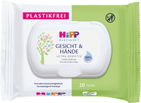 Vochtige doekjes voor gezicht en handen, 20 stuks