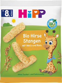 Babysnack Hirse-Stangen, ab dem 8.Monat, 30 g