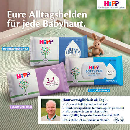 Feuchttücher Mandelöl 2in1 (5x48 St), 240 St