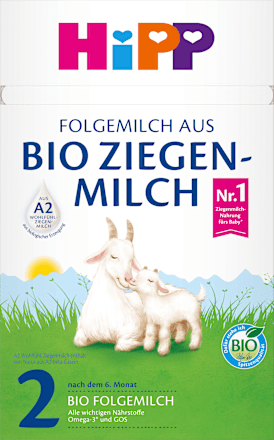 Folgemilch 2 aus Ziegenmilch ab dem 7. Monat, 400 g