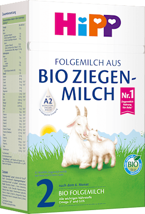 Folgemilch 2 aus Ziegenmilch ab dem 7. Monat, 400 g