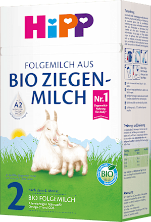 Folgemilch 2 aus Ziegenmilch ab dem 7. Monat, 400 g