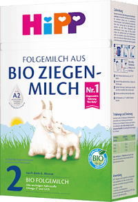 Folgemilch 2 aus Ziegenmilch ab dem 7. Monat, 400 g