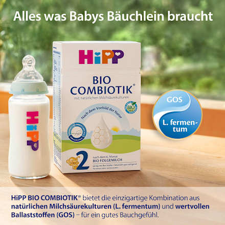 Folgemilch 2 Combiotik nach dem 6. Monat, 600 g