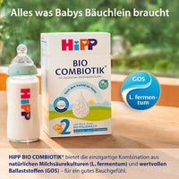 Folgemilch 2 Combiotik ohne Stärke nach dem 6. Monat, 600 g