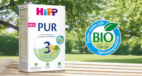 Folgemilch 3 PUR ab dem 10. Monat, 500 g
