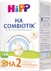 Folgemilch HA2 Combiotik nach dem 6.Monat, 600 g