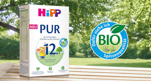 Folgemilch PUR ab dem 12.Monat, 500 g