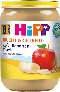 Frucht & Getreide Apfel-Bananen-Müsli, ab dem 8.Monat, 190 g