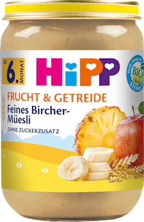 Frucht & Getreide Feines Bircher Müsli ab dem 6. Monat, 190 g
