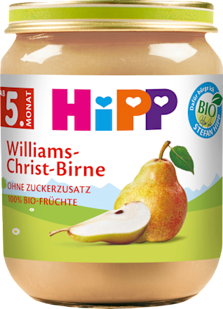 Früchte Williams-Christ-Birne, ab dem 5. Monat, 125 g