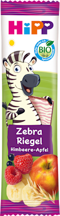 Früchteriegel Zebra Himbeere in Banane-Apfel, ab 1 Jahr, 23 g