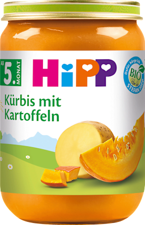 Gemüse Kürbis mit Kartoffeln, ab dem 5. Monat, 190 g