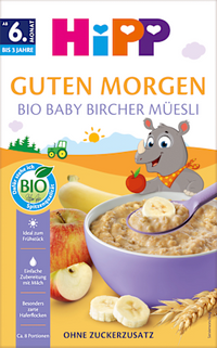 Getreidebrei Bircher Müesli ab dem 6. Monat, 250 g