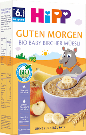 Getreidebrei Bircher Müesli ab dem 6. Monat, 250 g