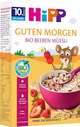 Kindermüsli Beeren ab dem 10. Monat, 200 g