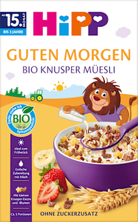 Kindermüsli Knusper ab dem 15. Monat, 200 g