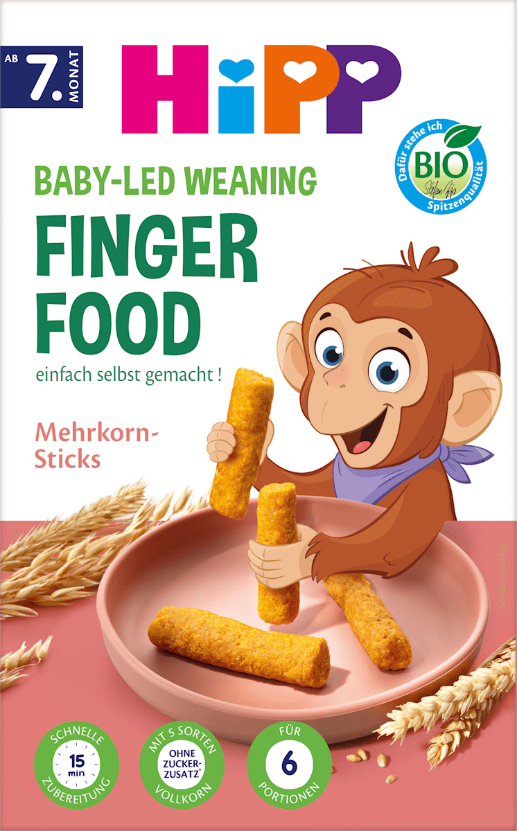 Kindersnack Finger Food Mehrkorn-Sticks ab dem 7. Monat, 240 g