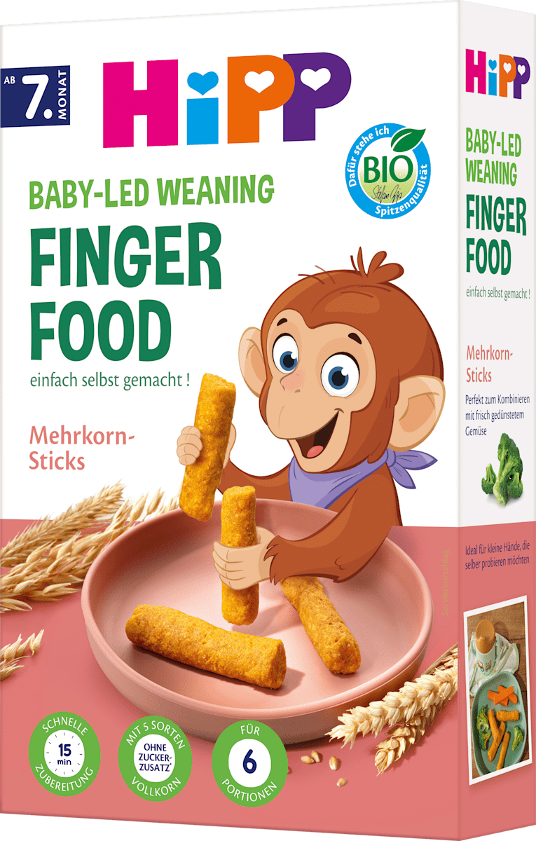 Kindersnack Finger Food Mehrkorn-Sticks ab dem 7. Monat, 240 g