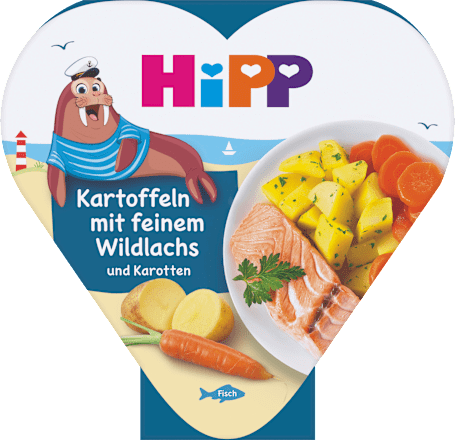 Kinderteller Kartoffeln mit feinem Wildlachs und Karotten ab 1 Jahr, 250 g