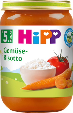 Menü Gemüse-Risotto, nach dem 4.Monat, 190 g