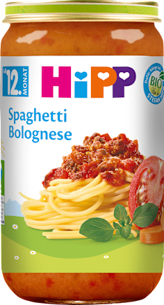 Menü Spaghetti Bolognese ab dem 12. Monat, 250 g