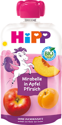 Quetschie Mirabelle in Apfel-Pfirsich ab 1 Jahr, 100 g