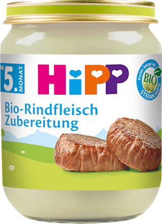Rindfleisch-Zubereitung ab dem 5.Monat, 125 g