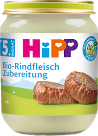 Rindfleisch-Zubereitung ab dem 5.Monat, 125 g