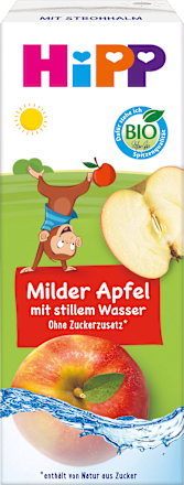 Saft Milder Apfel mit stillem Wasser ab 1 Jahr, 200 ml