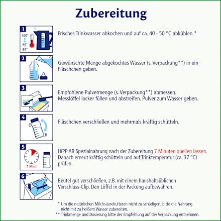 Spezialnahrung Anti-Reflux von Geburt an, 600 g