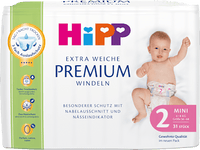 Premium luiers maat 2 mini (4-8 kg), 31 stuks