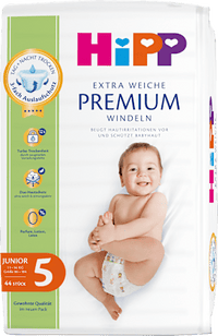 Premium luiers maat 5 Junior (11-16 kg), 44 stuks