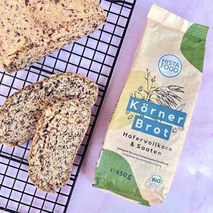 Backmischung Körnerbrot, Hafervollkorn & Saaten, 450 g