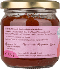 Gemüseaufstrich, Karotte & Rote Bete, 150 g