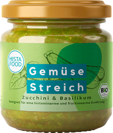 Gemüseaufstrich Zucchini & Basilikum, 160 g HistaFood
