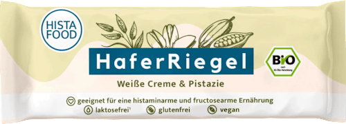 Haferriegel Weiße Creme & Pistazie, 40 g