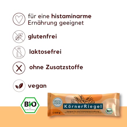 Müsliriegel Körner mit Datteln, Kürbiskernen & Zimt, 50 g