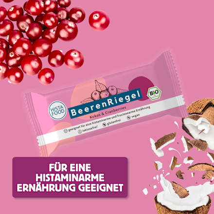 Müsliriegel Kokos & Cranberries, 50 g