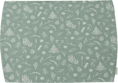 Lagerungsbezug grün Wald, 1 St