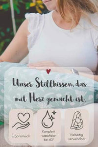 Stillkissen grün Motiv Wald, 1 St