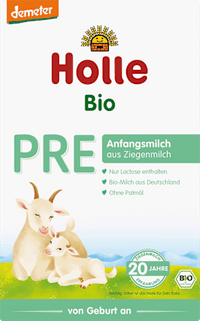 Anfangsmilch Pre aus Ziegenmilch von Geburt an, 400 g