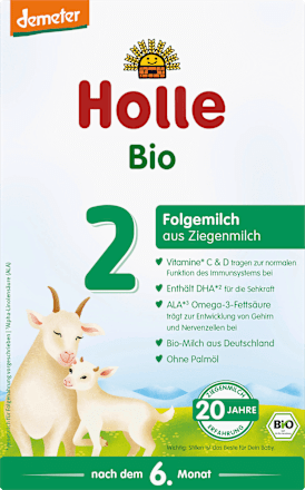 Folgemilch 2 aus Ziegenmilch nach dem 6. Monat, 400 g