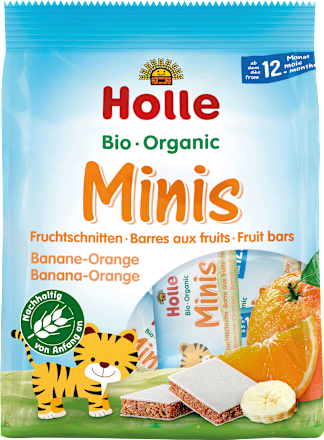 Fruchtriegel Minis Banane-Orange ab dem 12. Monat, 100 g