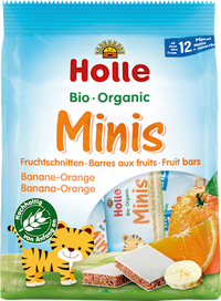 Fruchtriegel Minis Banane-Orange ab dem 12. Monat, 100 g